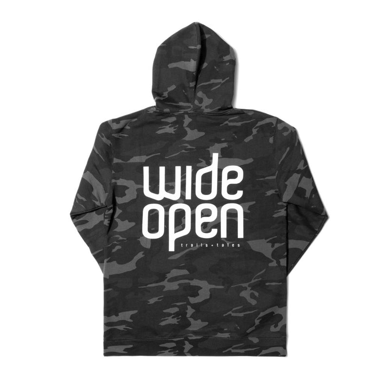 WIDE OPEN TRAILS AND TALES HOODIE - CAMO