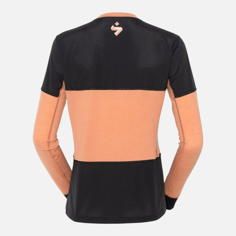 Hunter Merino Hybrid LS Jersey - Rose Brown - Women's - Sample