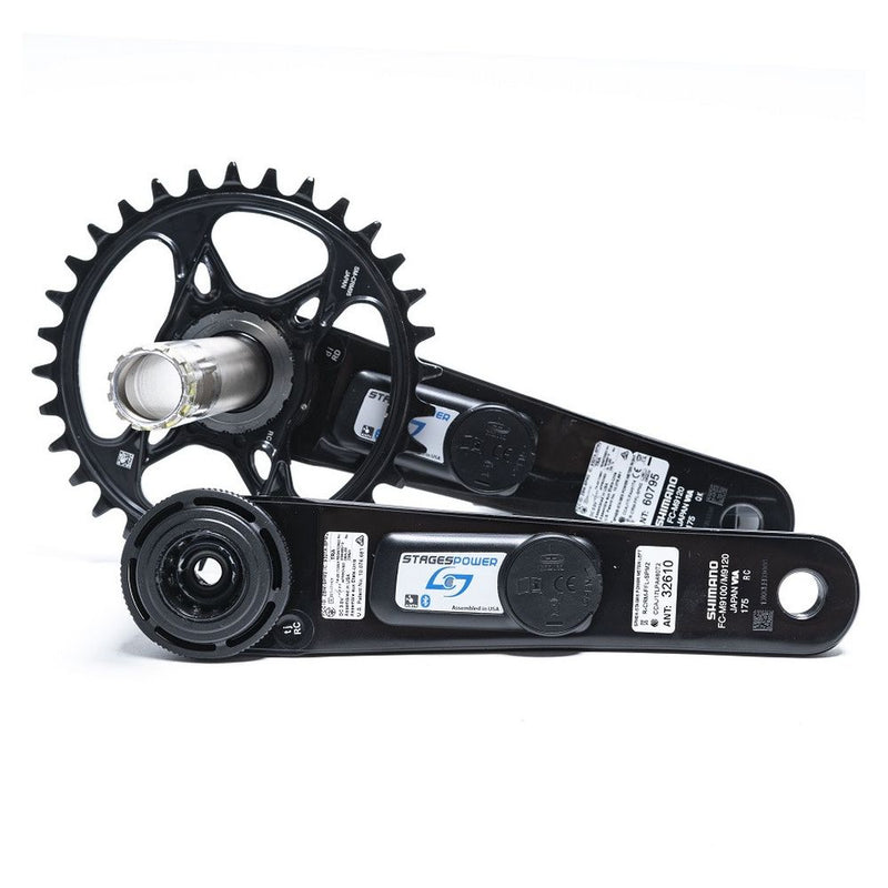 Stages - XTR 9120 Dual-Sided Power Meter - 175mm