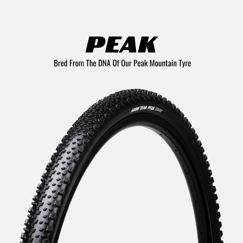 Peak Gravel Tyre - Black - 700 x 40c