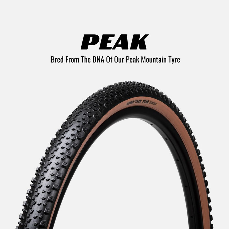 Peak Gravel Tyre - Tan - 700 x 40c